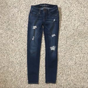 American Eagle Distressed Jeggings